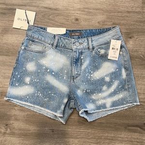 Dl1961 bleached jean shorts